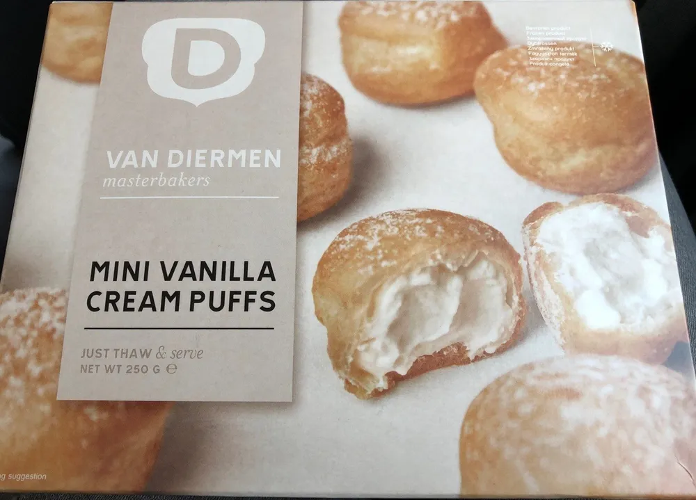 Mini Vanilla Cream Puffs