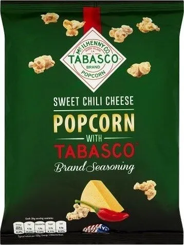 Sweet Chili Cheese Popcorn with  Brand Seasoning