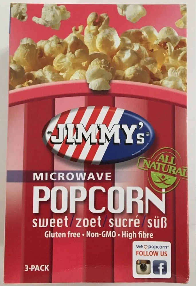 Pop Corn Sucré Microwave