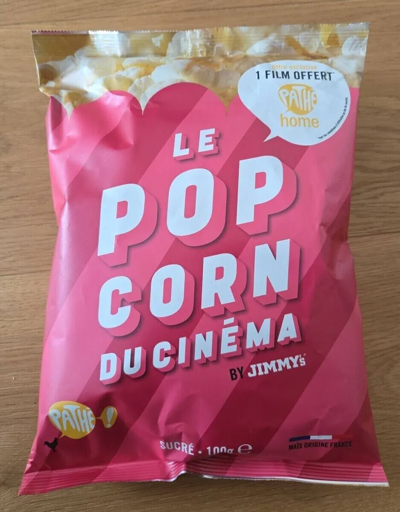 Le Pop Corn du Cinéma Sucré by Jimmy's