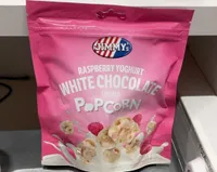 With Chocolate Pop Corn Raspberry