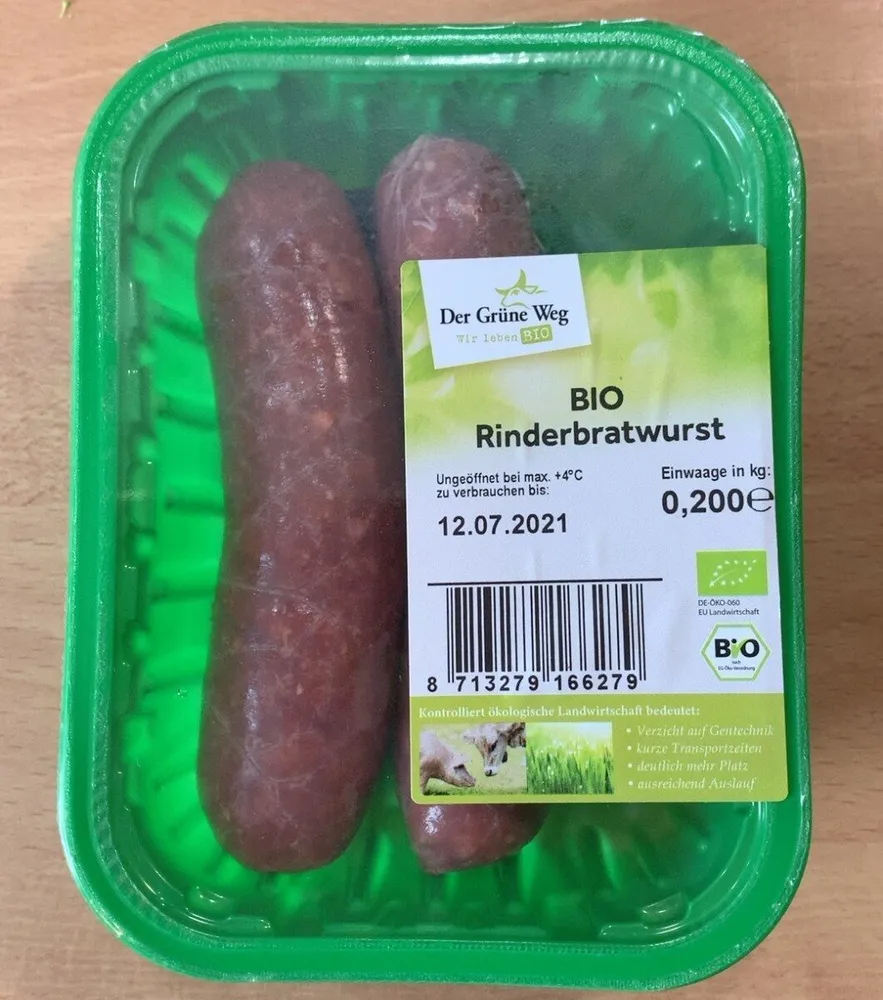 BIO Rinderbratwurst