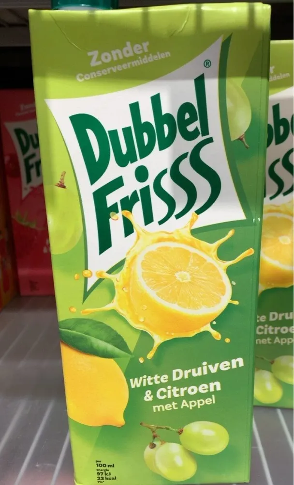 Dubbel Friss Citron - raisin - pomme