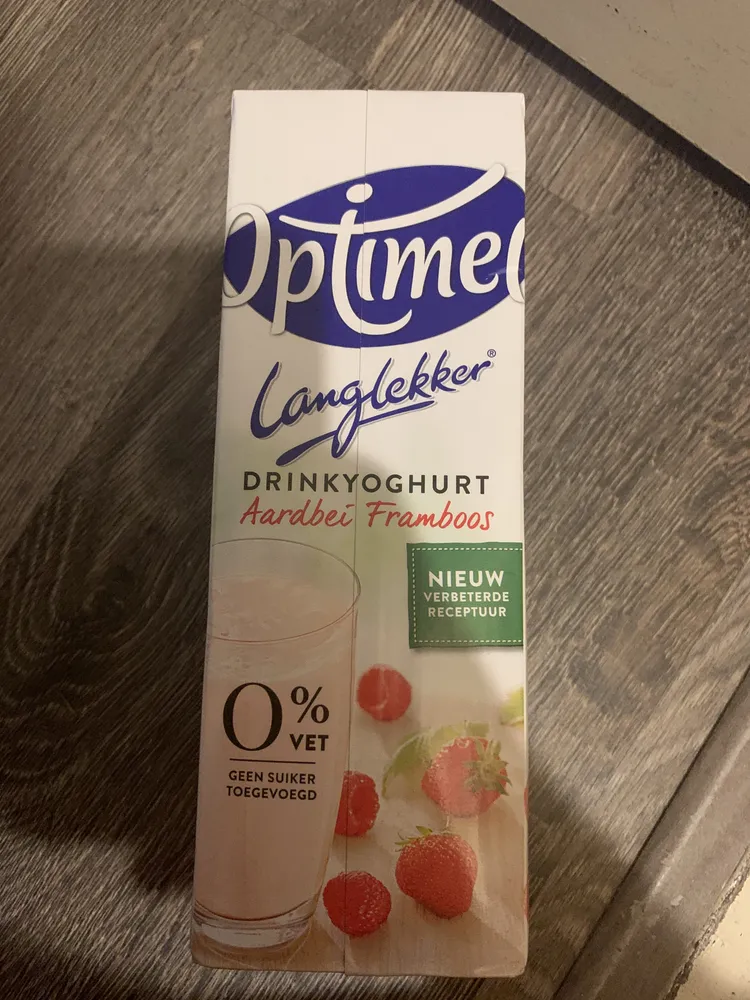 Optimel Langlekker aardbei framboos