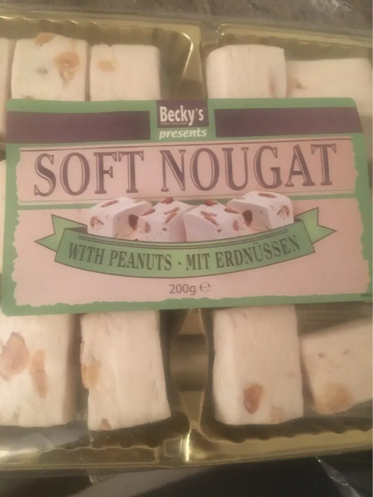 Soft nougat