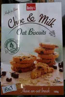 Choc & milk Oat Biscuits