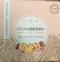 Cranberry cookies