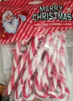 Candy canes strawberry flavour