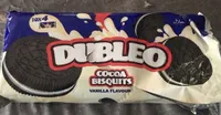 Dubleo cocoa bisquits vanilla flavour