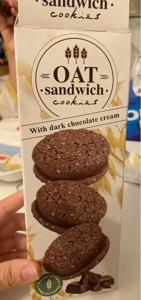 Oat sandwich cookies