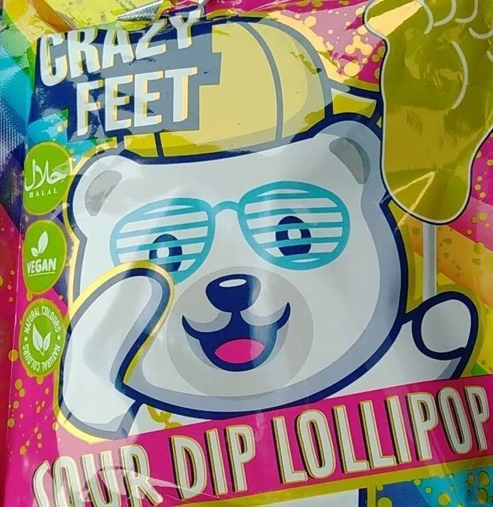 Sour dip lollipop