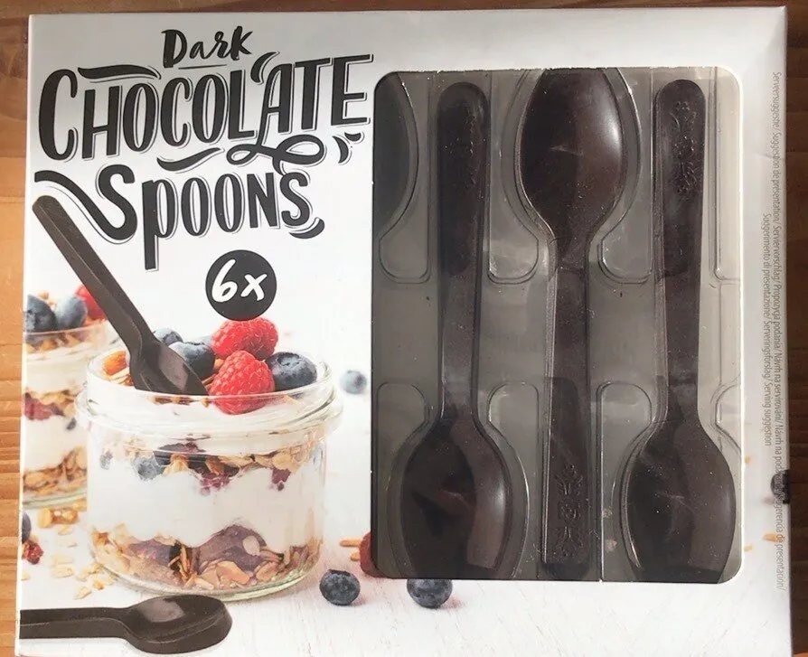 Dark Chocolate Spoons x6