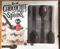 Dark Chocolate Spoons x6