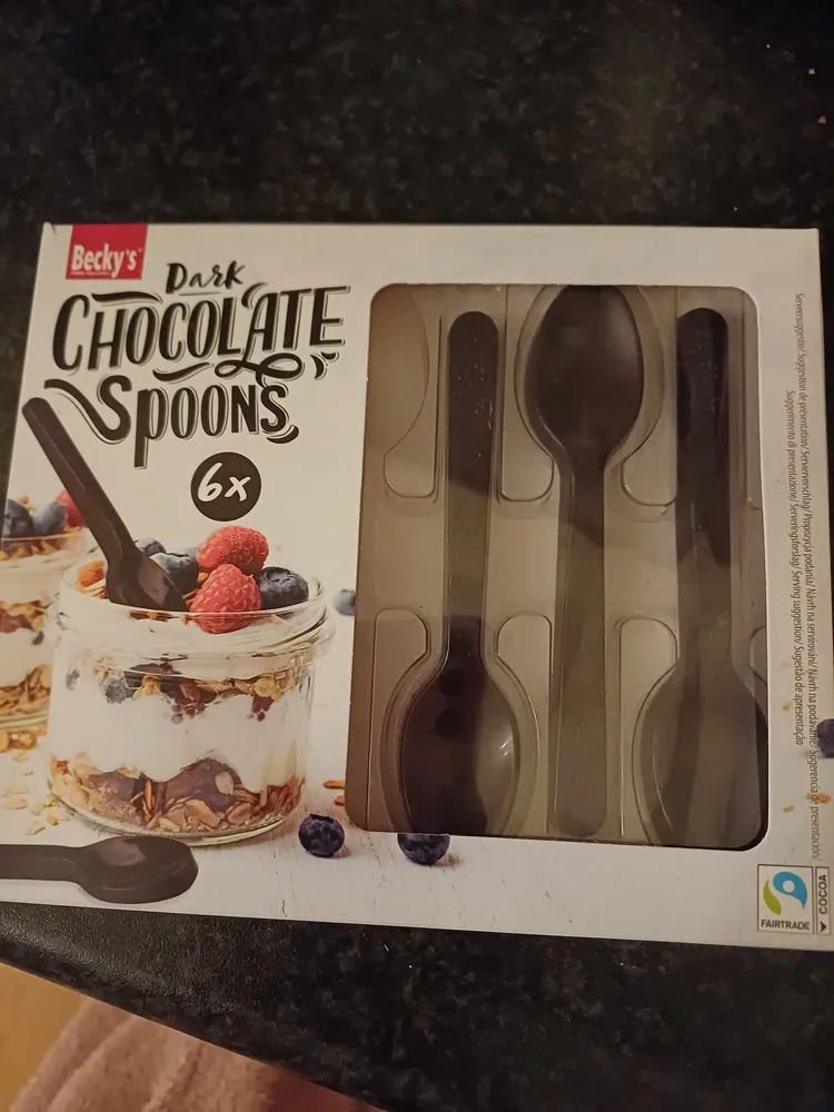Dark Chocolate Spoons