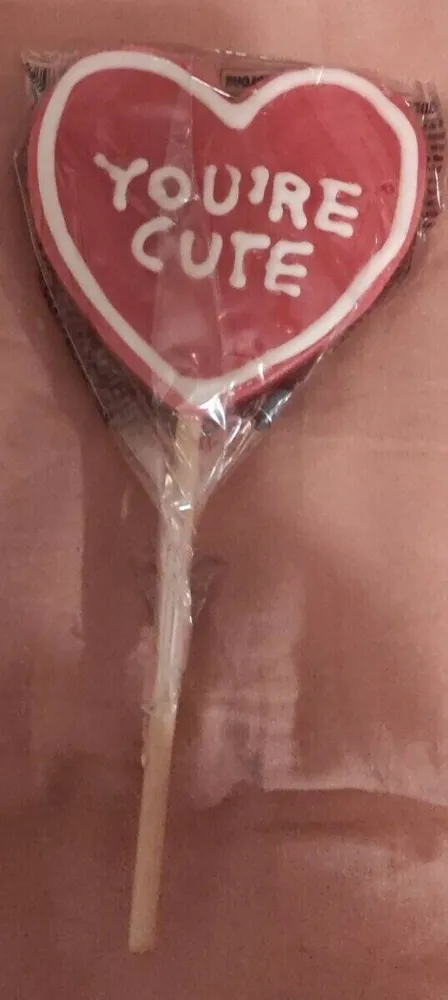 Sucette au goût de fraise
