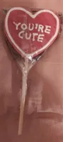 Sucette au goût de fraise