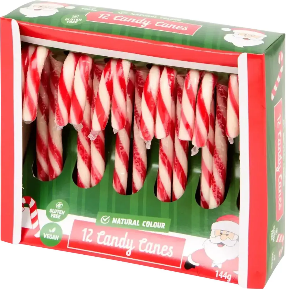 12 Candy Canes