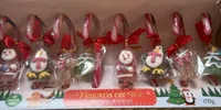 Candy canes with jellies