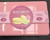 Macaron style cookies