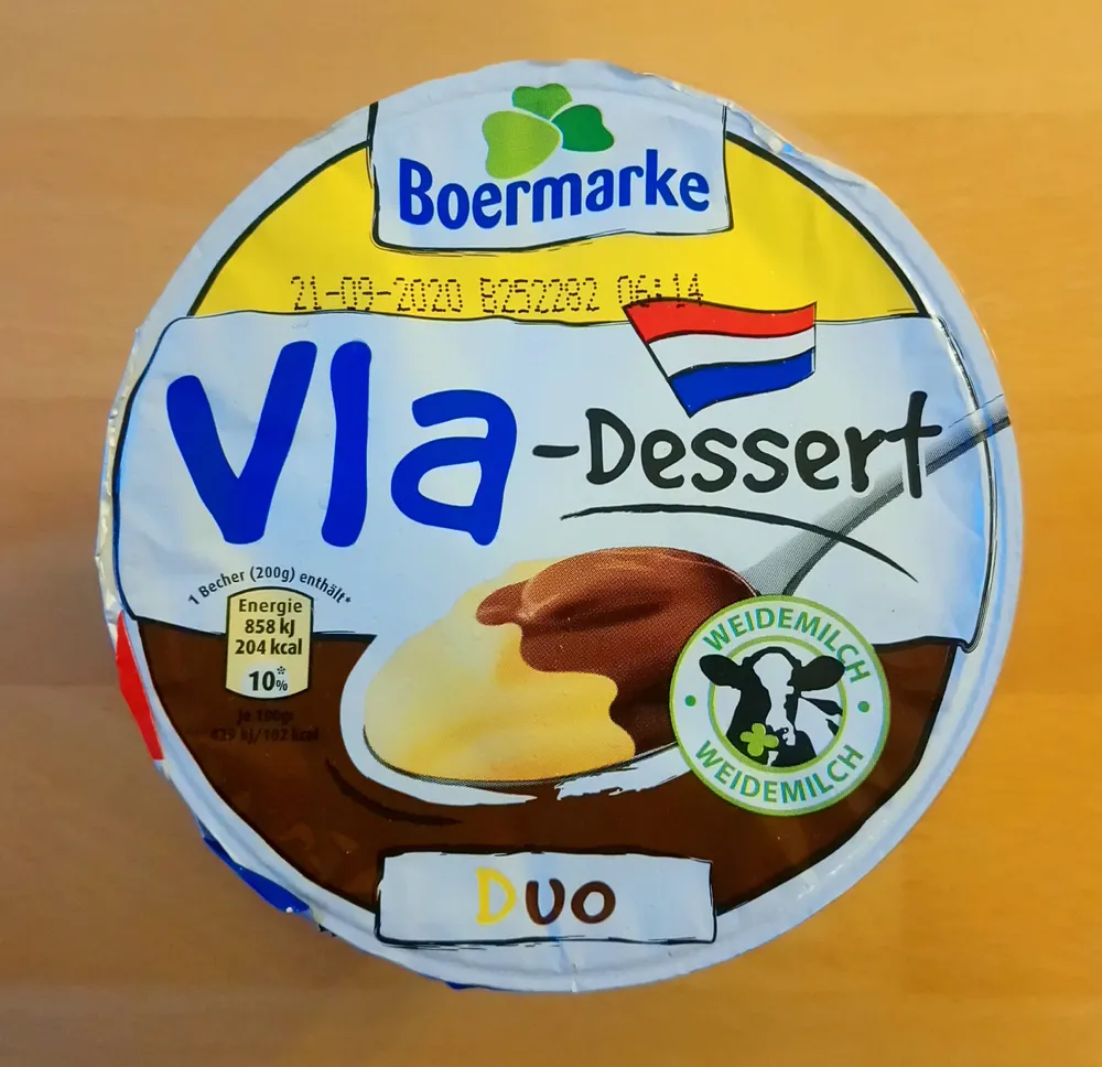 Vla-Dessert Duo