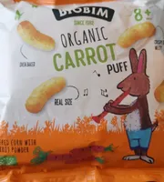 Organic carrot puff