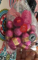 Filled chocolate easter egg