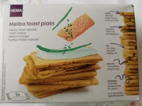 Melba toast plain