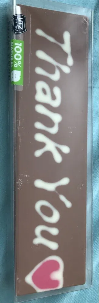 Thank you chocolate