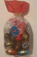 Filled chocolate easter eggs