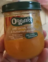 Just carrot,corn & butternut squash