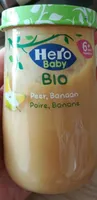Hero Baby bio poire, banane