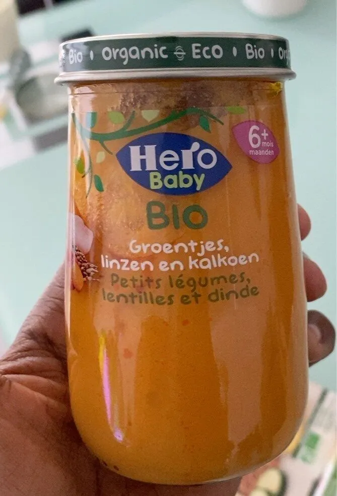 Petits legumes, lentilles et dinde