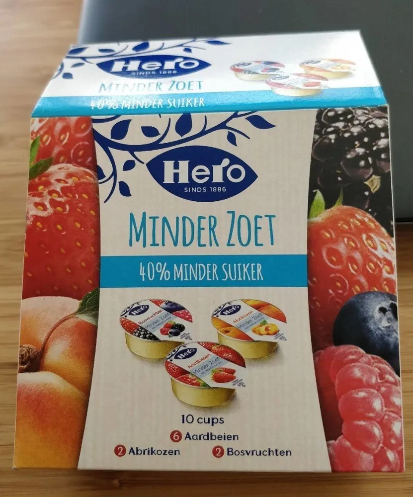 Minder zoet