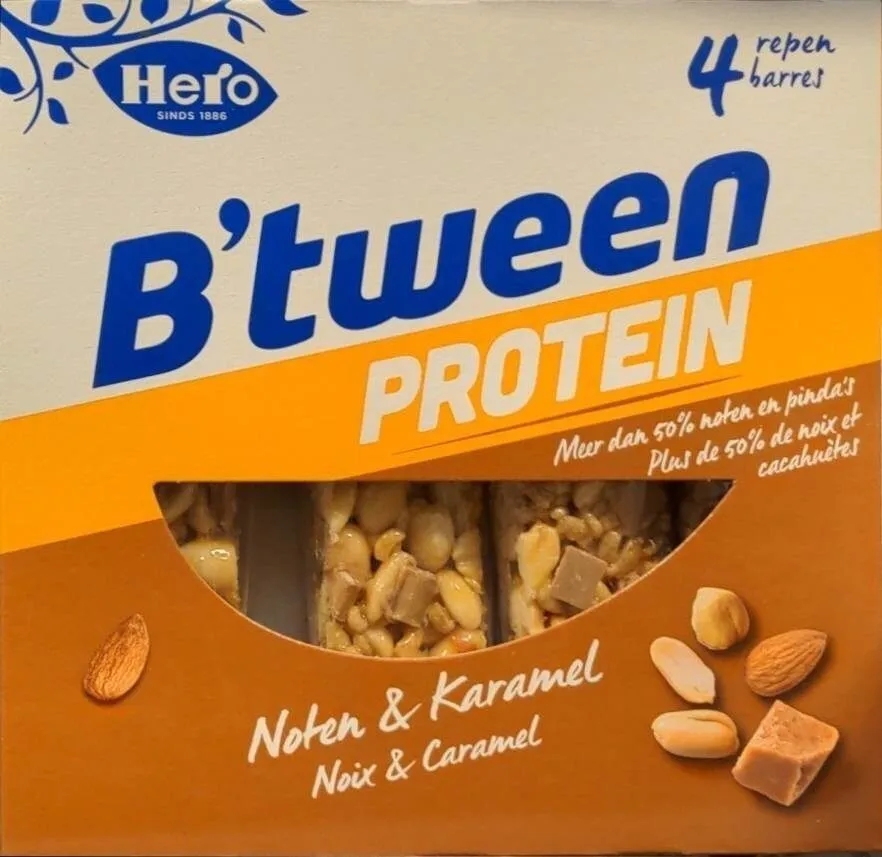 B'tween Protein Noix et Caramel