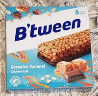 B'tween Gezouten caramel repen