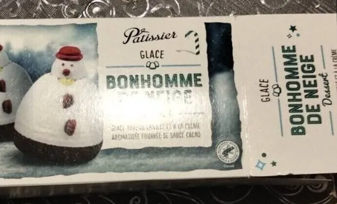 Glace bonhomme de neige