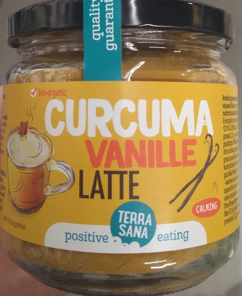 Curcuma vanille latte