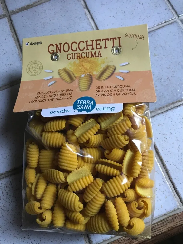 Gnocchtti curcuma
