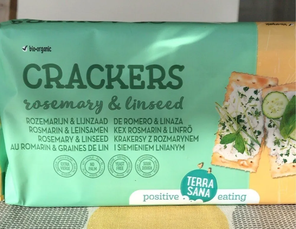 Crackers rosmary & minseed