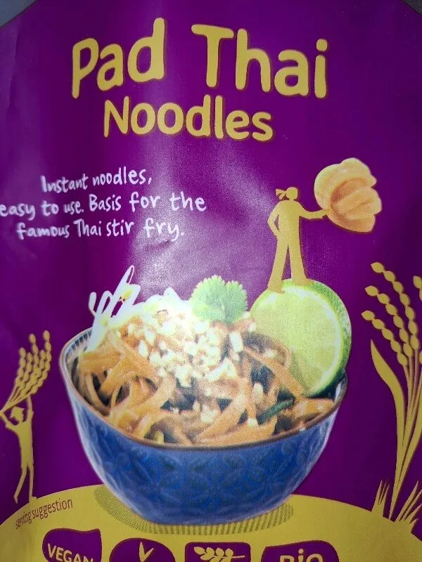 Nudeln Pad Thai Reisnudeln