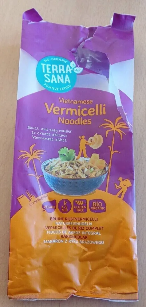 Vermicelli Noodles de riz complet
