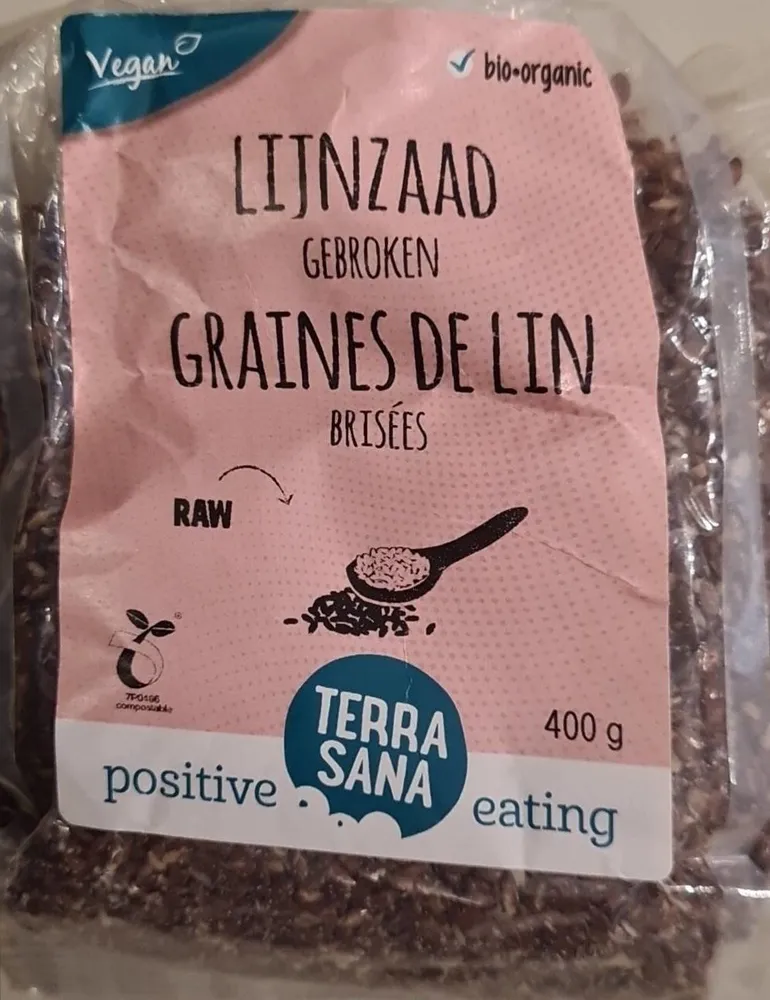 Lijnzaad gebroken