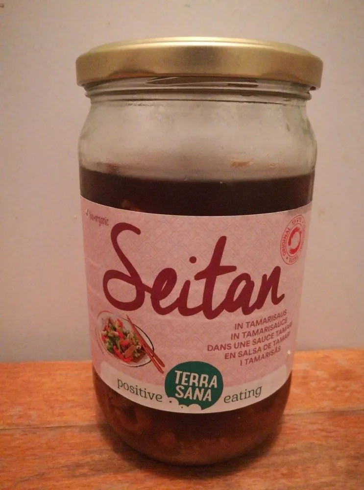 Seitan dans une sauce tamari