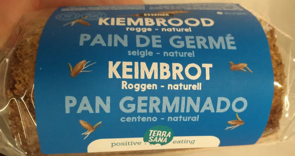 Pain germé seigle