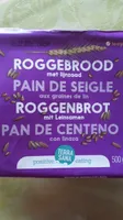 Pain de seigle avec graines de lin