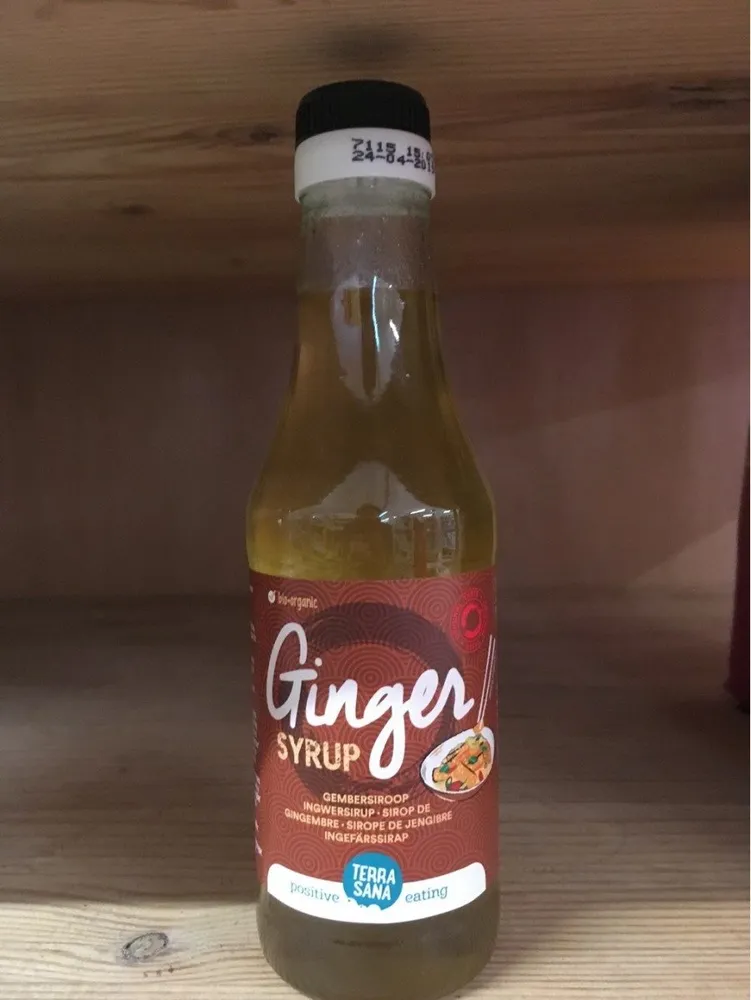 250ML Sirop De Gingembre