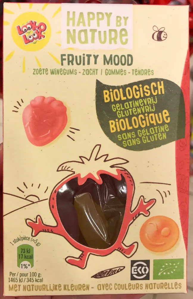 Happy by Nature Fruity Mood Gommes tendres