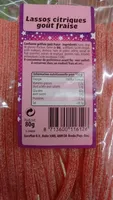 Lassos citriques goût fraise