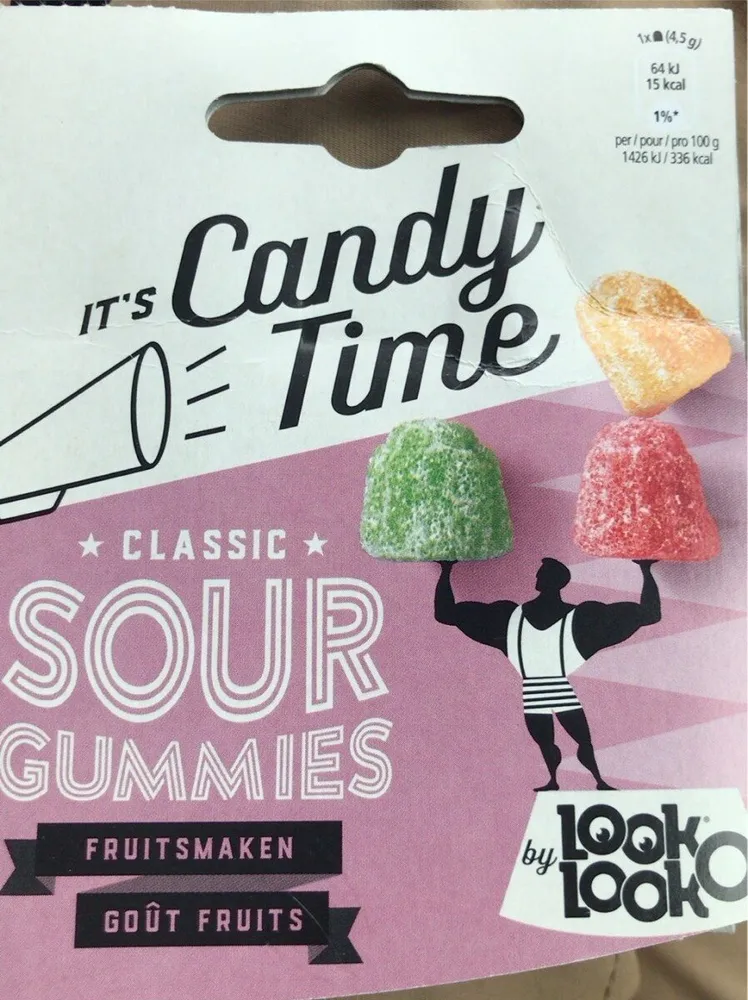 Classic sour gummies