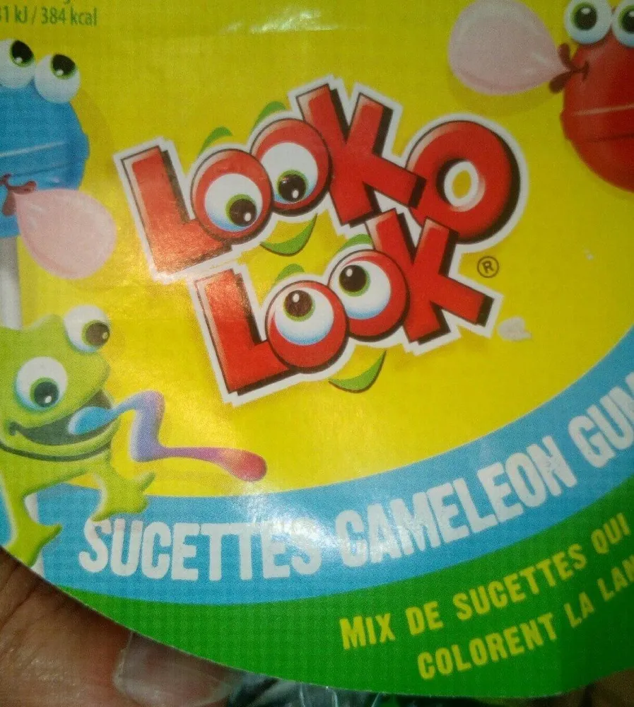 Sucettes Caméléon